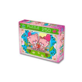 Utku Oyuncak Pembe Ayiciklar 250 Parça Puzzle