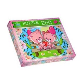 Utku Oyuncak Pembe Ayiciklar 250 Parça Puzzle
