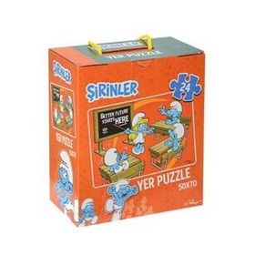 Utku Oyuncak SRN7728 Şirinler Yer Puzzle