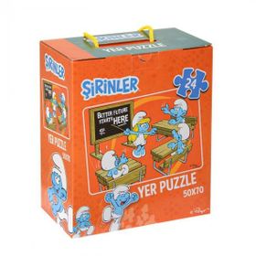Utku Oyuncak SRN7728 Şirinler Yer Puzzle