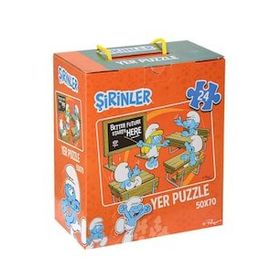 Utku Oyuncak SRN7728 Şirinler Yer Puzzle