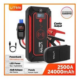 Utraı Jstar 4 24000 MAH 2500A Jump Starter Taşınabilir Akü Takviye Cihazı