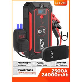 Utraı Jstar 4 24000 MAH 2500A Jump Starter Taşınabilir Akü Takviye Cihazı