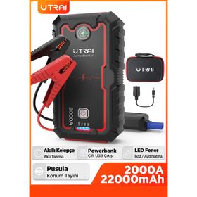 Utraı Jstar One 22000 mah 2000A Jump Starter Taşınabilir Akü Takviye Cihazı