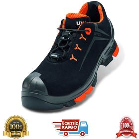 Uvex 6508-S3 SRC Siyah Turuncu İş Ayakkabısı