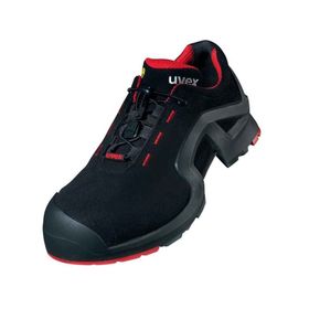 Uvex X Tended Support 8516 S3 SRC ESD Siyah Kırmızı İş Ayakkabısı