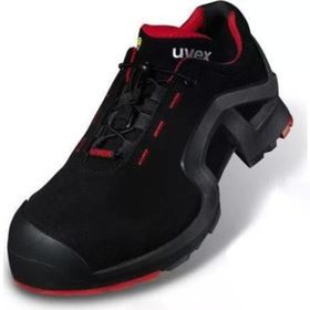 Uvex X Tended Support 8516 S3 SRC ESD Siyah Kırmızı İş Ayakkabısı