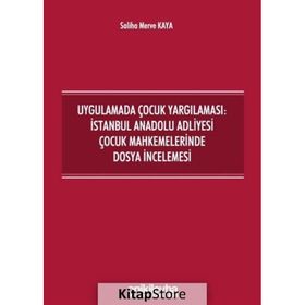 Uygulamada Çocuk Yargılaması: İstanbul Anadolu Adliyesi Çocuk Mahkemelerinde Dosya İncelemesi - Saliha Merve Kaya