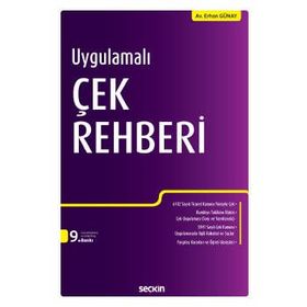 Uygulamalı Çek Rehberi - Av. Erhan Gunay