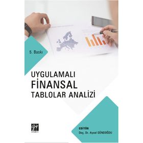 Uygulamalı Finansal Tablolar Analizi - Kolektif