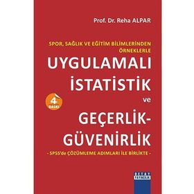 UYGULAMALI İSTATİSTİK - REHA ALPAR