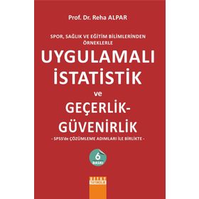 UYGULAMALI İSTATİSTİK - REHA ALPAR