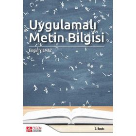 UYGULAMALI METIN BILGISI - ENGIN YILMAZ