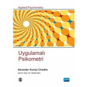 Uygulamalı Psikometri Applied Psyc - Nobel Yayınevi