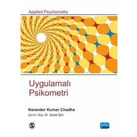 Uygulamalı Psikometri Applied Psyc - Nobel Yayınevi