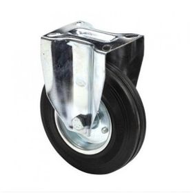 Uygur Kauçuk Tablalı 150 mm Sabit Servis Tekeri
