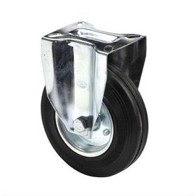 Uygur Kauçuk Tablalı 150 mm Sabit Servis Tekeri