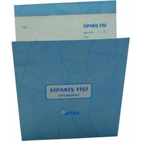 Uysal 2 Nüsha Otokopili 2/50 Sipariş Fişi