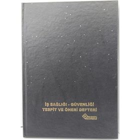 Uysal Ciltli İş Sağlığı Ve Güvenliği Tespit & Öneri Defteri