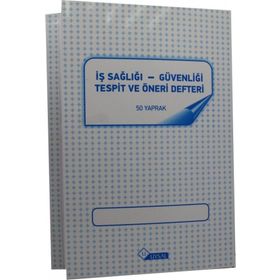 Uysal Ciltli İş Sağlığı Ve Güvenliği Tespit & Öneri Defteri