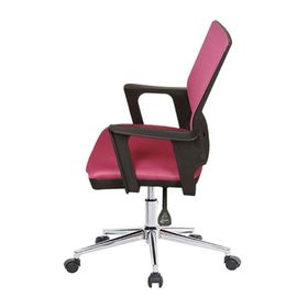 Uzay Ada Pembe Ofis Çalışma Koltuğu