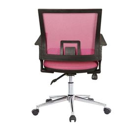 Uzay Ada Pembe Ofis Çalışma Koltuğu