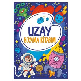 Uzay Boyama Kitabım - İş Bankası Kültür Yayınları