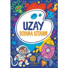 Uzay Boyama Kitabım - İş Bankası Kültür Yayınları