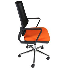 Uzay Nehir Turuncu Ofis Çalışma Koltuğu