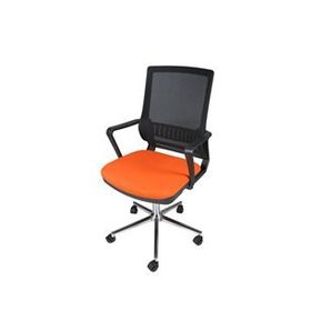 Uzay Nehir Turuncu Ofis Çalışma Koltuğu