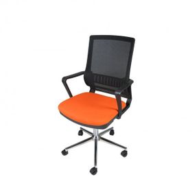 Uzay Nehir Turuncu Ofis Çalışma Koltuğu