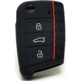 Uzay Volkswagen Seat Skoda Polo Tiguan Golf 7 Silikon Anahtar Kılıfı