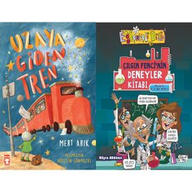 Uzaya Giden Tren ve Çılgın Fenci'nin Deneyler Kitabı-Pratik Sıvı Deneyleri - Mert Arık