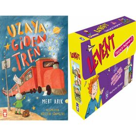 Uzaya Giden Tren ve Levent Türkiye'yi Geziyorum 2 Set - 5 Kitap - Mert Arık