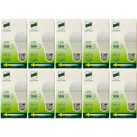 Uzlight 10'lu Paket 10 W 75 W Gün Işığı Led Ampul