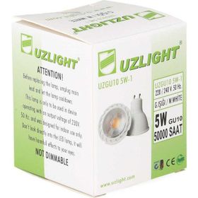 Uzlight UZGU10 5W Sarı Led Ampul