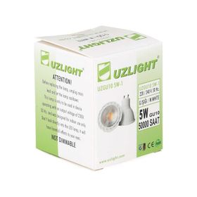 Uzlight UZGU10 5W Sarı Led Ampul