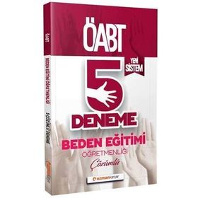 Uzman Kariyer Yayınları 2020 ÖABT Beden Eğitimi Öğretmenliği Çözümlü 5 Deneme