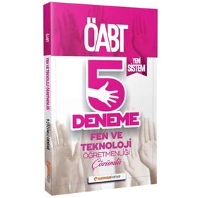Uzman Kariyer Yayınları 2020 ÖABT Fen Ve Teknoloji Öğretmenliği Çözümlü 5 Deneme