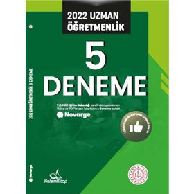 Uzman Öğretmenlik 5 Deneme - Kalemkitap