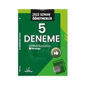 Uzman Öğretmenlik 5 Deneme - Kalemkitap