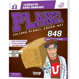 Uzman Yayınları 11. Sınıf Planet Coğrafya Soru Bankası