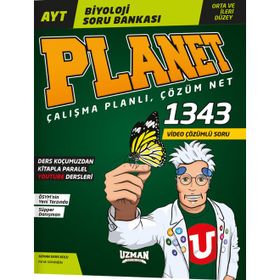 Uzman Yayınları - Ayt Biyoloji Planet Orta ve İleri Düzey Soru Bankası