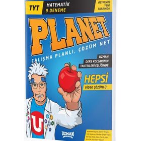 Uzman Yayınları TYT Matematik 9 Planet Deneme