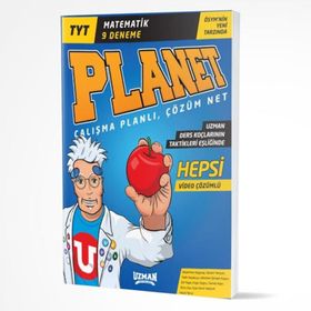 Uzman Yayınları TYT Matematik 9 Planet Deneme
