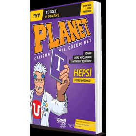 Uzman Yayınları TYT Türkçe Planet 9 Deneme