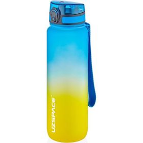 Uzspace 1000 ml Çift Renk Softtouch Ff Collection Tritan Su Matarası
