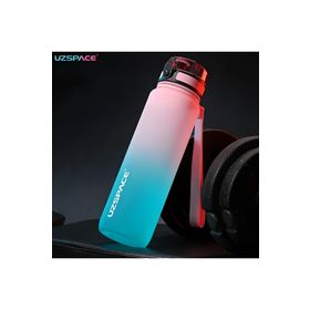 Uzspace 1000 ml Çift Renk Softtouch Ff Collection Tritan Su Matarası