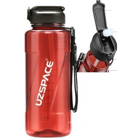 Uzspace 1500 ml Kırmızı Spor ve Günlük Matara