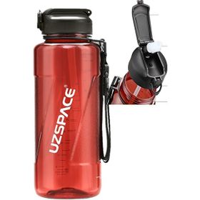 Uzspace 1500 ml Kırmızı Spor ve Günlük Matara